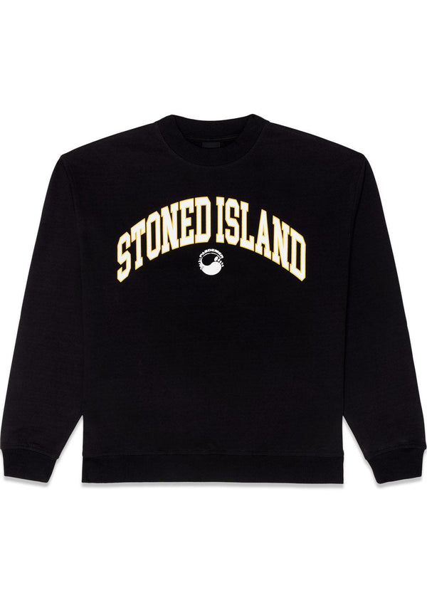 STONED ISLAND - Old Black-Sweatshirts-Pas de Mer-Butler Loftet