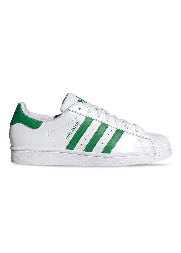 SUPERSTAR - Ftwr White / Green-Shoes-Adidas Originals-Butler Loftet