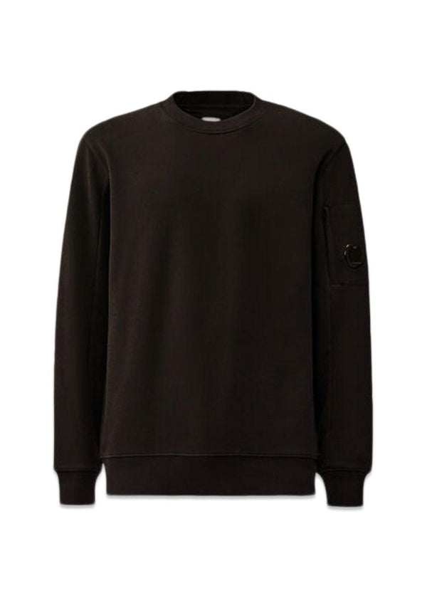 SWEATSHIRTS CREW NECK - Black-Sweatshirts-C.P. Company-Butler Loftet