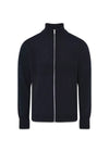 Saltum Sailor Zip - Navy-Knitwear-Clipper-Butler Loftet