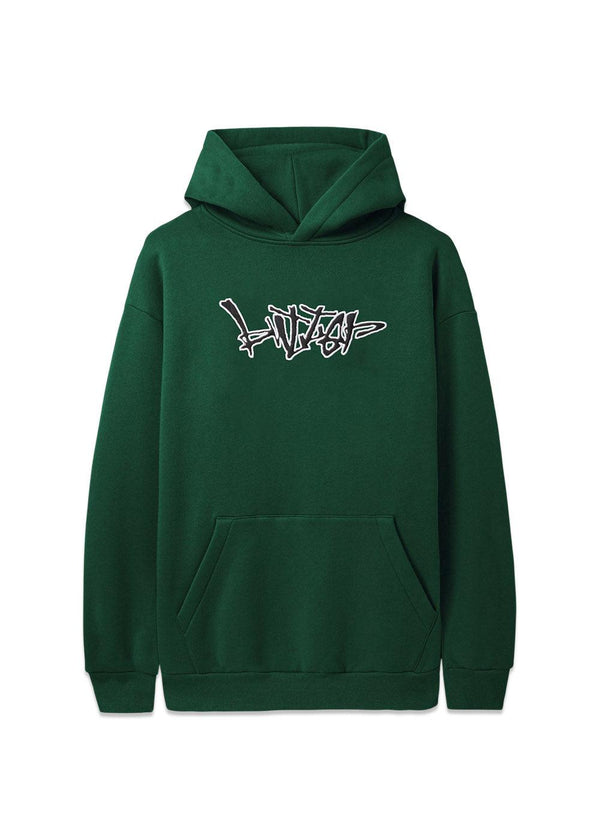 Scratch Applique Pullover Hoodie - Pine-Hoodies-Butter Goods-Butler Loftet