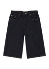 Shan Bermuda Shorts - Dark Blue-Shorts-Woodbird-Butler Loftet