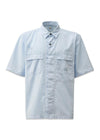 Shirts - Short Sleeve - Cerulean-Shirts-C.P. Company-Butler Loftet