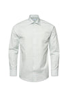 Slim Floral Print Shirt - Light Green-Shirts-Eton-Butler Loftet