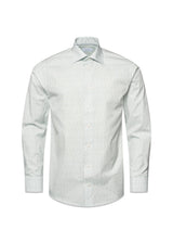 Slim Floral Print Shirt - Light Green-Shirts-Eton-Butler Loftet
