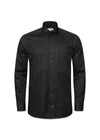 Etons Slim - Geometric Print Signature Twill - Dark Blue. Køb shirts her.