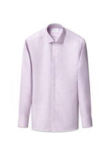 Slim Herringbone Signature Dobby Shirt - Pink-Shirts-Eton-Butler Loftet