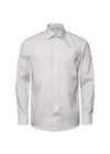 Etons Slim - Poplin Print - Light Blue. Køb shirts her.