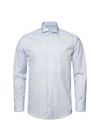 Etons Slim-Poplin Print - Light Blue. Køb shirts her.