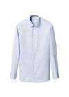 Slim Signature Twill Geometric Effect Shirt - Light Blue-Shirts-Eton-Butler Loftet