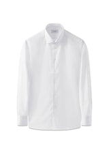 Slim - Signature Twill - Pointed - White-Shirts-Eton-Butler Loftet