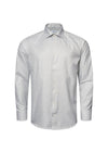 Slim Stripped Signature Oxford Shirt - Light Green-Shirts-Eton-Butler Loftet