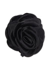 Small Satin Rose Claw - Black-Accessories-PICO-Butler Loftet