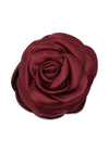 Small Satin Rose Claw - Dark Plum-Accessories-PICO-Butler Loftet