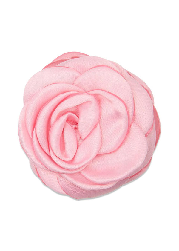 Small Satin Rose Claw - Pink-Accessories-PICO-Butler Loftet