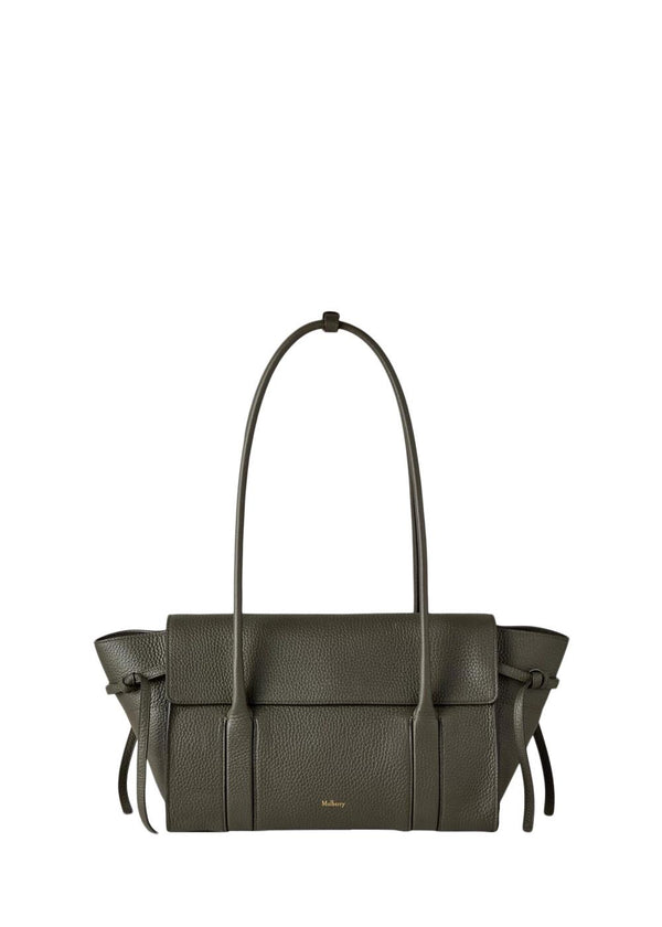 Small Soft Bayswater Heavy Grain - Juniper Green-Bags-Mulberry-Butler Loftet