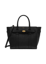 Small Zipped Bayswater Classic - Black-Bags-Mulberry-Butler Loftet