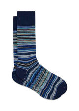 Sock Pique Signature - Navy-Socks/stockings-Paul Smith - PS-Butler Loftet