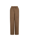 Sonar Linen Pants - Brown-Pants-Neo Noir-Butler Loftet