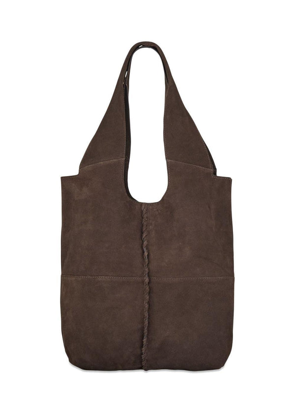 Suede Demi Bag - Hot Fudge Brown-Bags-BeckSöndergaard-Butler Loftet