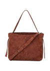 Suede Fraya Small Bag - Brown Tortoise Shell-Bags-BeckSöndergaard-Butler Loftet