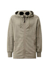 Sweatshirts - Hooded Open Diagonal - Greystone-Sweatshirts-C.P. Company-Butler Loftet