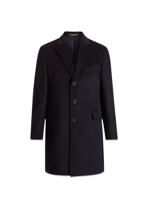 Sylar Coat - Navy-Outerwear-Oscar Jacobson-Butler Loftet