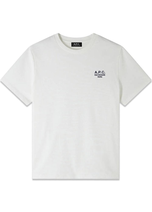 T-Shirt Standard Rue Madam - White-T-shirts-A.P.C-Butler Loftet