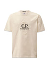T-Shirts - Short Sleeve - Gauze White-T-shirts-C.P. Company-Butler Loftet