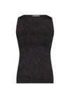 Talia Glitter Knit Top - Black-Top-Neo Noir-Butler Loftet