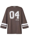 Taliyamd t-shirt - Seal Brown-T-shirts-Modström-Butler Loftet