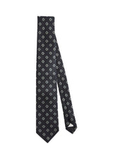 Tie - Navy-Accessories-Oscar Jacobson-Butler Loftet