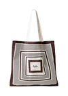 Tote Maja - Heritage Stripe Brown-Bags-LALA BERLIN-Butler Loftet