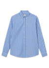 VISION SHIRT - Blue/Cloud Stripe-Shirts-Forét-Butler Loftet