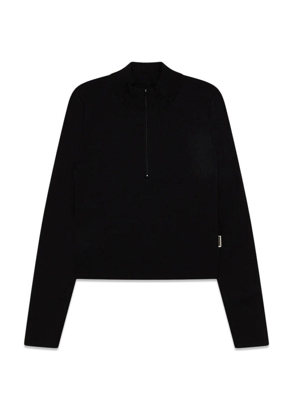 Villy Sports Top - Black-T-shirts-Woodbird-Butler Loftet