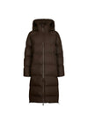 Viviana C Puffer Jacket - Dark Brown-Outerwear-Neo Noir-Butler Loftet