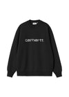 Carhartt WIP's W' Carhartt Sweat - Black / White. Køb sweatshirts her.