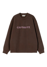 W' Carhartt Sweat - Vitola/Phlox-Sweatshirts-Carhartt WIP-Butler Loftet