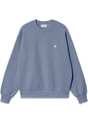 W Casey Sweatshirt - Bay Blue / Silver-Sweatshirts-Carhartt WIP-Butler Loftet