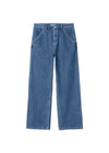 W Simple Pant - Blue Stone Washed-Pants-Carhartt WIP-Butler Loftet