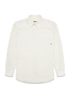 Yuzo knitted shirt - Off White-Shirts-Woodbird-Butler Loftet