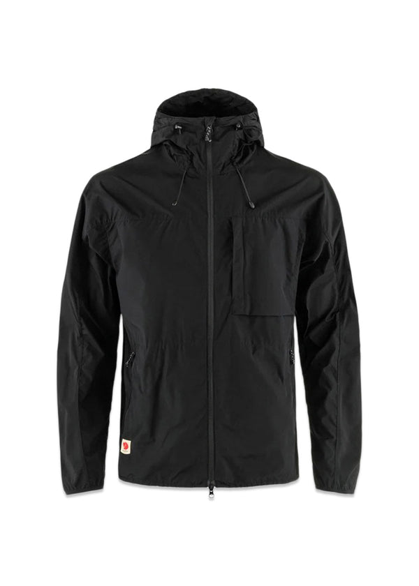 high coast wind jacket M - Black-Outerwear-Fjällräven-Butler Loftet