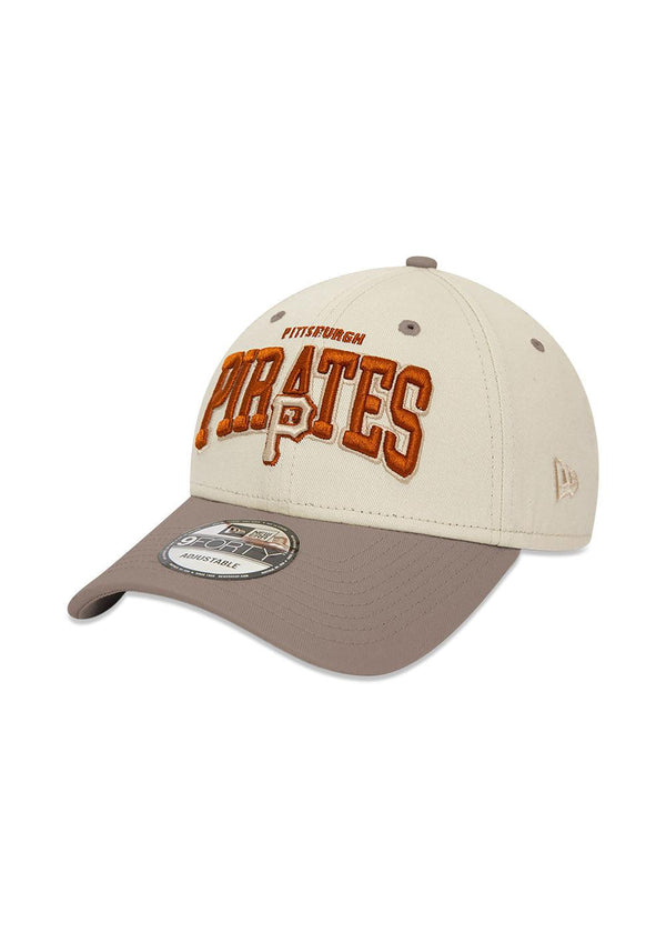 new era cap white crown pittsburgh - White / Orange-Headwear-New Era-Butler Loftet