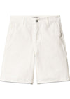 w' pierce short - Off-White Rinsed-Shorts-Carhartt WIP-Butler Loftet