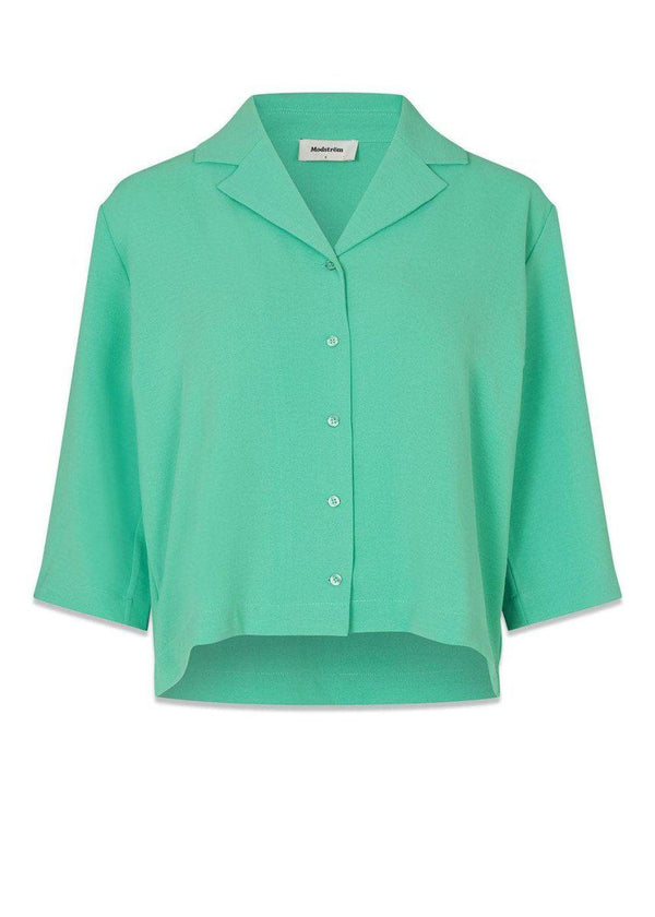 Modströms AaliyahMD shirt - Calm Jade. Køb shirts her.