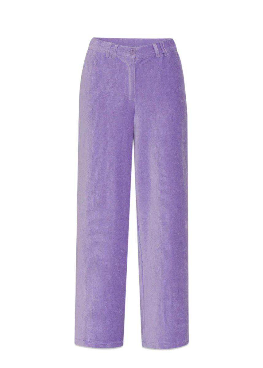 HUNKØN's Aimee Trousers - Lilac. Køb bukser her.