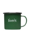 Foréts BEAN ENAMEL MUG - Dark Green. Køb accessories her.