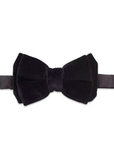 Oscar Jacobsons Bow Tie Velour - Black. Køb accessories her.