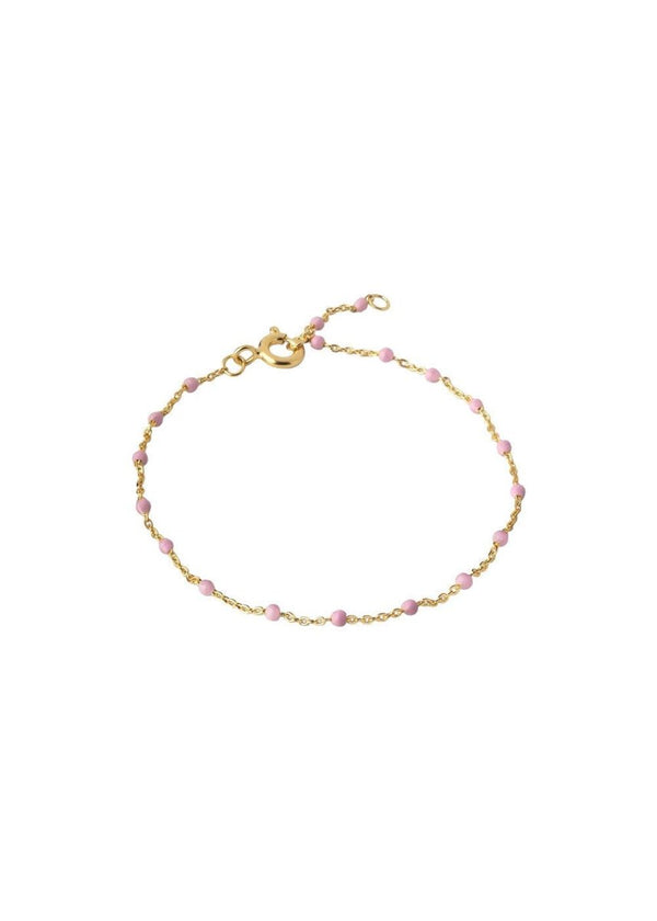 ENAMEL Copenhagens Bracelet, Lola - Light Pink. Køb armbånd her.