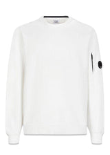 C.P. Companys Crew Neck - Gauze White. Køb sweatshirts her.